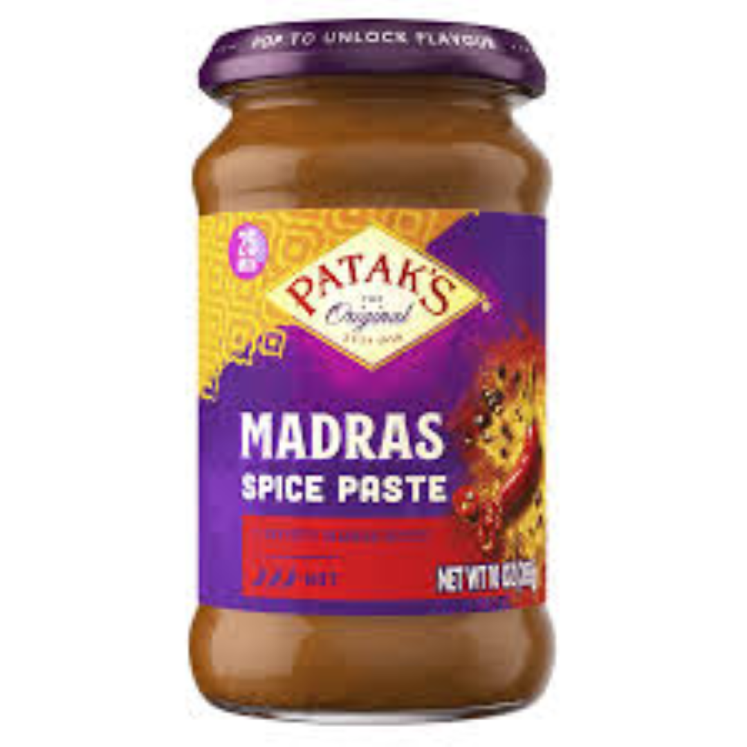PATAKS MADRAS CURRY PASTE 450G